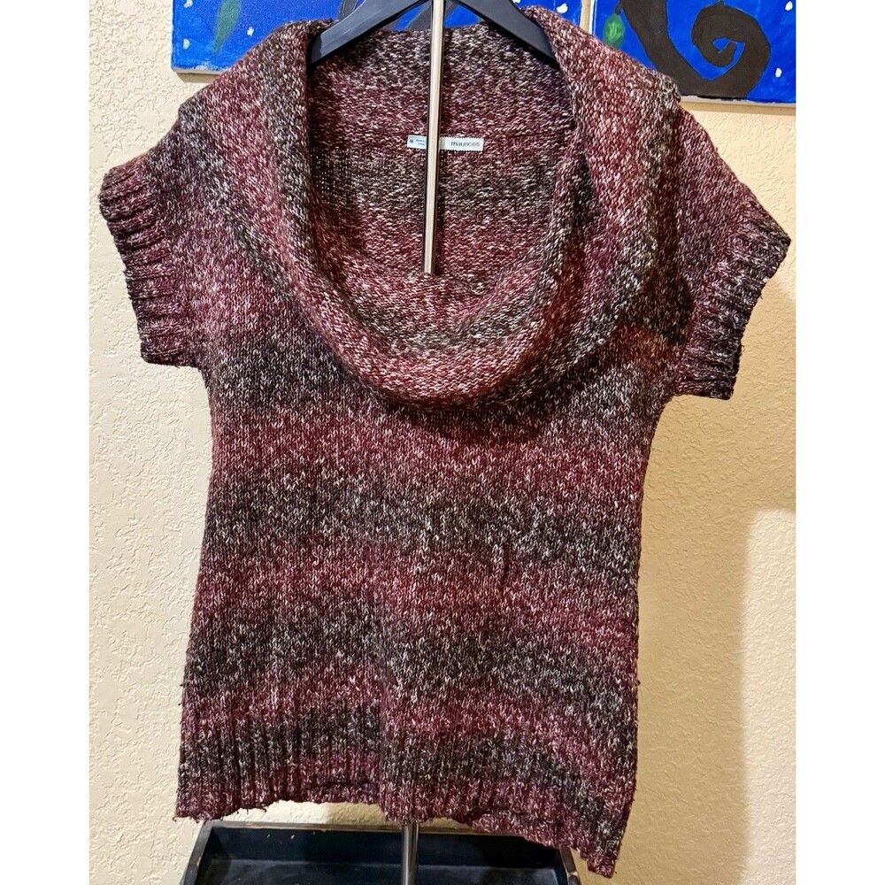 Maurices Women’s Size Medium Short Sleeve SweaterCowl Neck